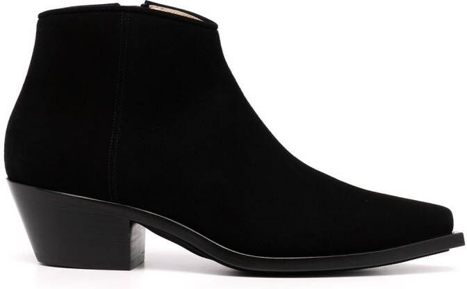 Fabiana Filippi pointed-toe ankle boots Black