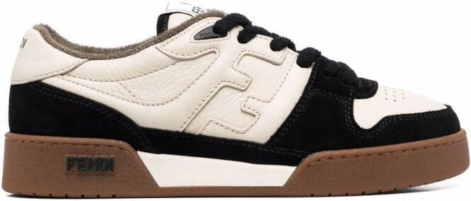 FENDI Match low-top sneakers Neutrals