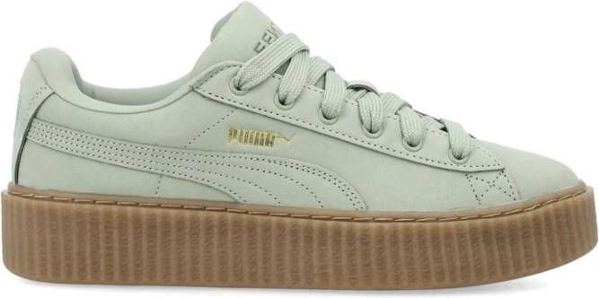 Fenty X Puma Creeper Phatty leather sneakers Green