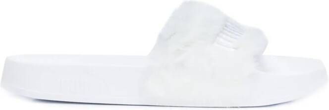 Fenty X Puma x Fenty Leadcat slides White