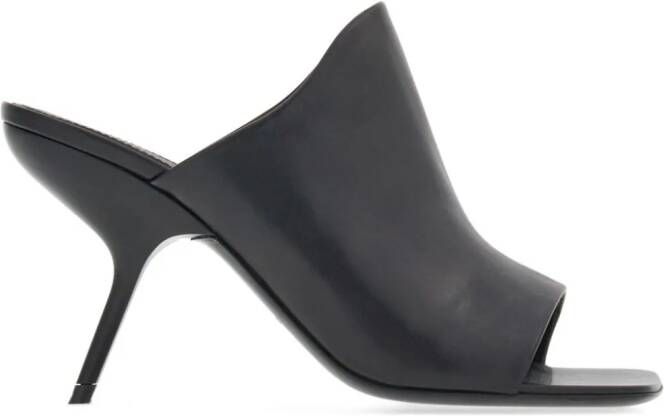 Ferragamo 85mm open-toe slide sandals Black