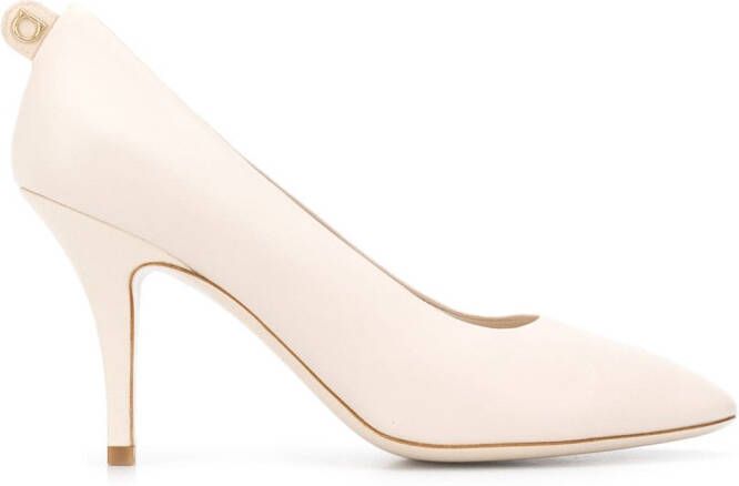 Ferragamo 95mm pointed-toe pumps Neutrals