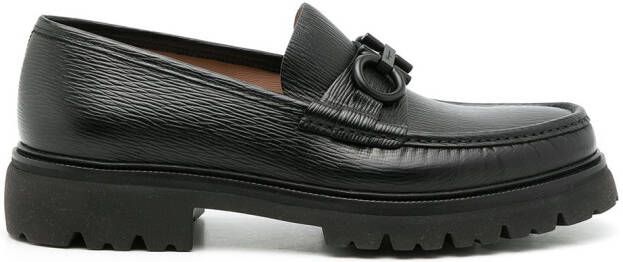 Ferragamo Bleecker Double-Gancini loafers Black