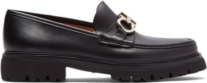 Ferragamo Bleecker Gancini loafers Black