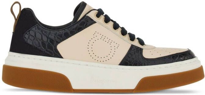 Ferragamo Cassina low-top sneakers Black