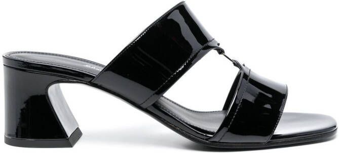 Ferragamo double-strap sandals Black