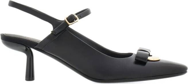 Ferragamo 55mm Drop Bow pumps Black