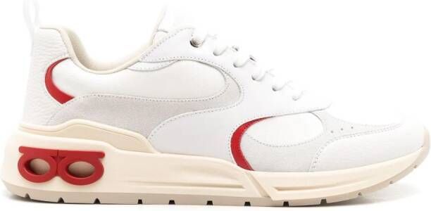 Ferragamo Gancini low-top sneakers Neutrals