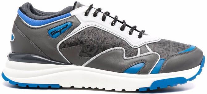 Ferragamo Gancini Rainbow sneakers Grey