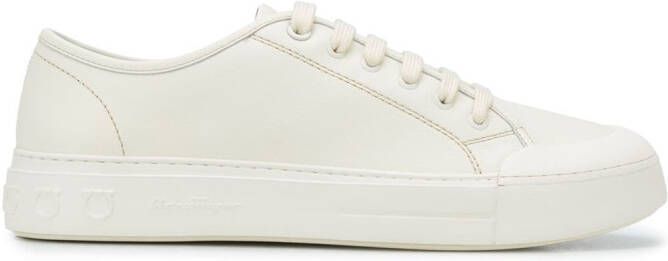 Ferragamo Gancio low-top sneakers White