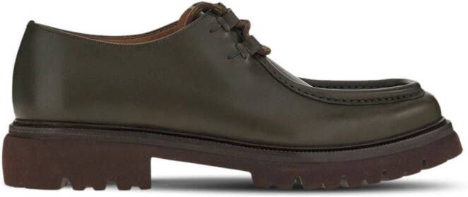 Ferragamo lace-up Derby shoes Brown