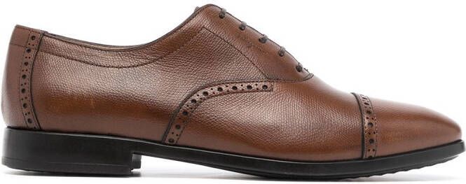 Ferragamo lace-up oxford shoes Brown