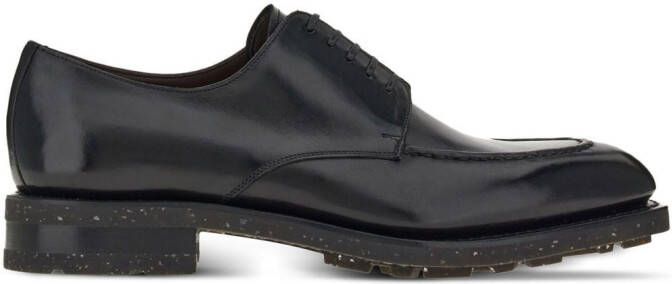 Ferragamo leather Derby-shoes Black