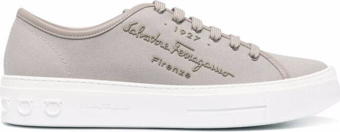 Ferragamo Mediterr low-top sneakers Grey