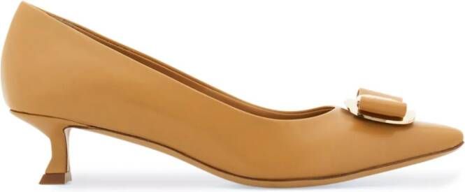 Ferragamo New Vara 40mm pumps Neutrals