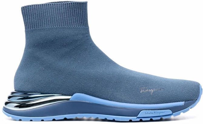 Ferragamo Ninette pull-on sneakers Blue