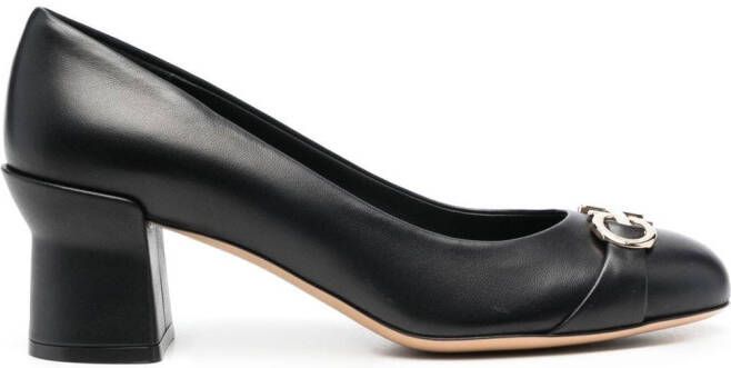 Ferragamo Otilia 55mm leather pumps Black