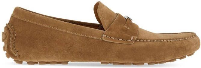 Ferragamo penny driver loafers Neutrals