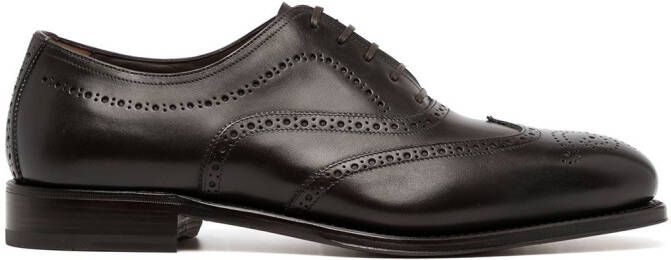 Ferragamo Poveda Oxford shoes Brown