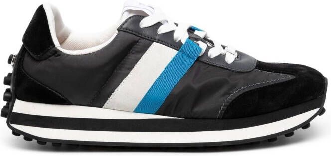 Ferragamo side-stripe low-top sneakers Grey