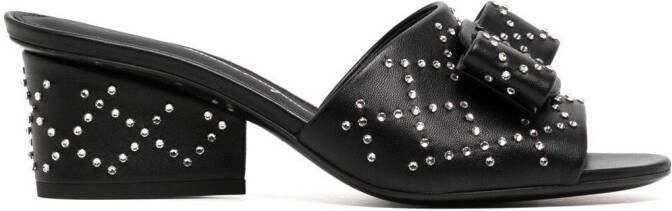Ferragamo Valery 55 sandals Black