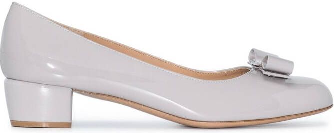 Ferragamo 40mm Vara pumps Neutrals