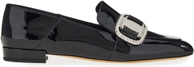 Ferragamo Vara chain loafers Black