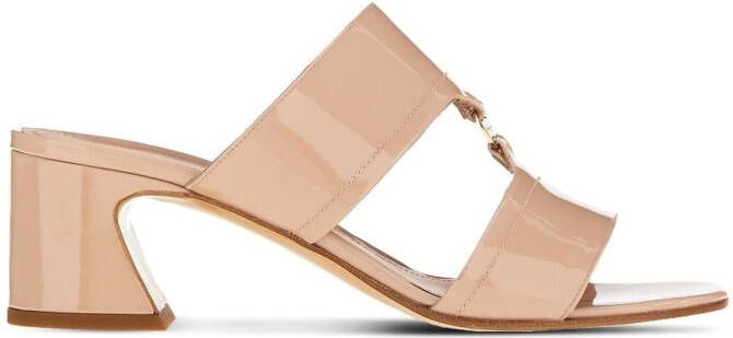Ferragamo Vara chain sandals Neutrals