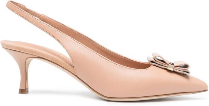 Ferragamo Willis 70mm pumps Neutrals
