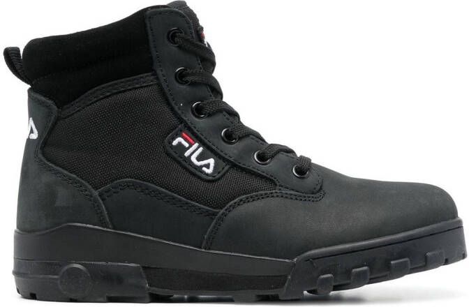 Fila Grunge lace-up ankle boots Black