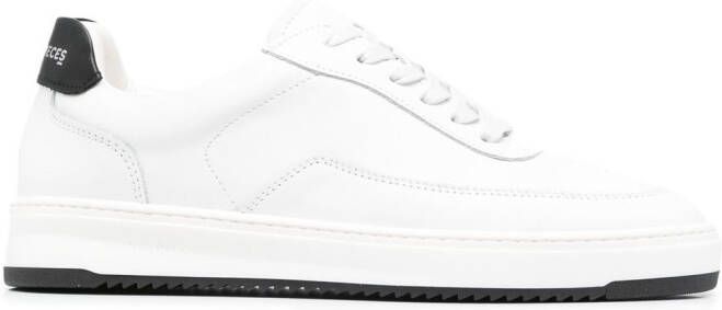 Filling Pieces calf leather sneakers White