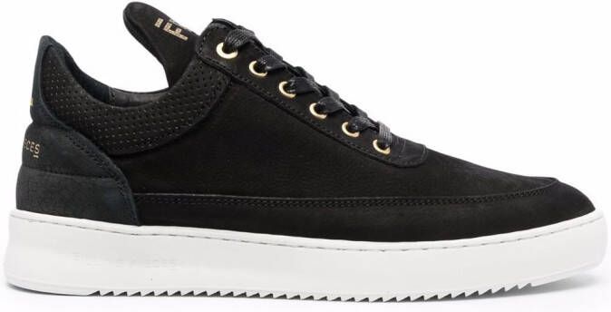 Filling Pieces logo low-top sneakers Black