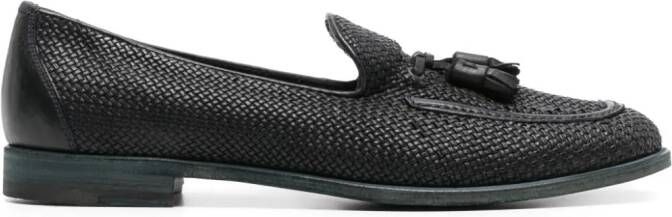 Fratelli Rossetti interwoven leather loafers Blue