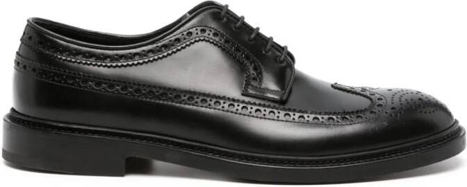Fratelli Rossetti multi-panelled leather Brogues Black