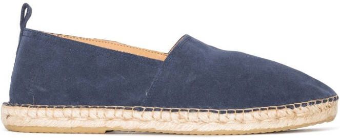 Frescobol Carioca Helio suede espadrilles Blue