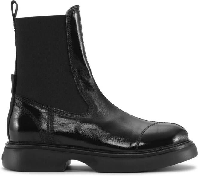 GANNI 30mm Chealsea boots Black