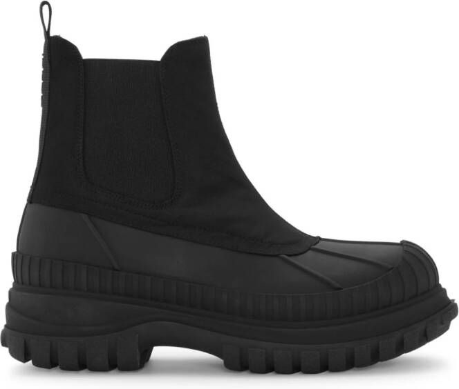 GANNI chunky-sole Chelsea boots Black
