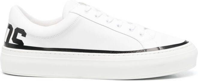 GCDS logo-print low-top sneakers White