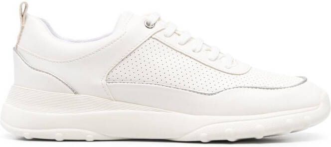 Geox Alleniee leather sneakers White