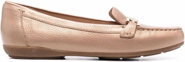 Geox Annytah horsebit-detail loafers Neutrals