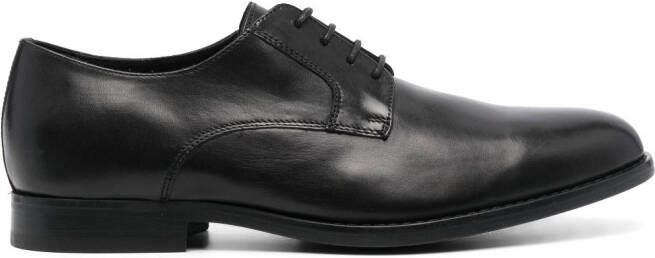 Geox Hampstead calf-leather derby shoes Black