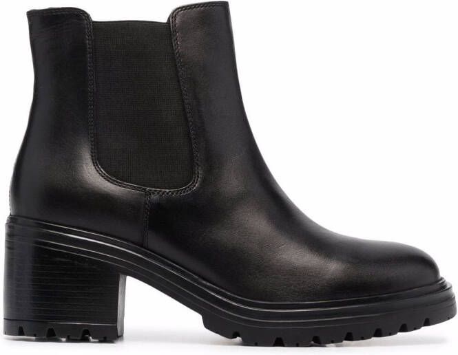 Geox heeled Chelsea boots Black