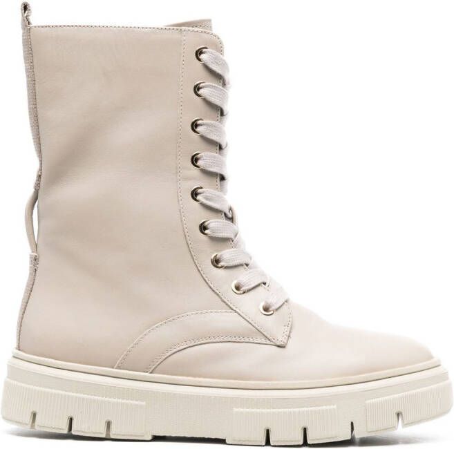 Geox Isotte lace-up boots Neutrals
