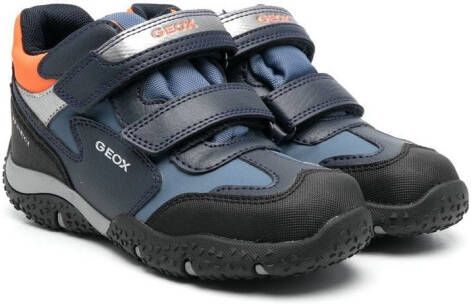 Geox Kids Baltic touch-strap sneakers Blue