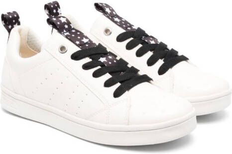 Geox Kids DJ Rock lace-up sneakers White