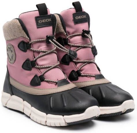 Geox Kids Flexyper AB ankle boots Pink