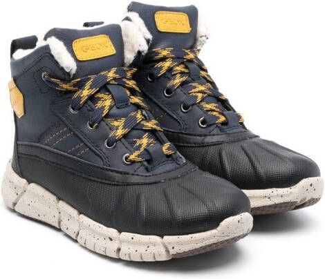 Geox Kids Flexyper ABX ankle boots Blue