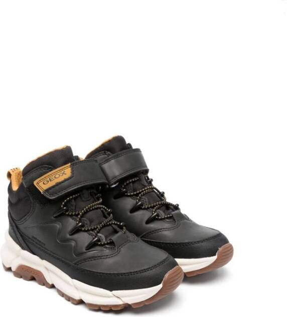 Geox Kids Flexyper touch-strap boots Black