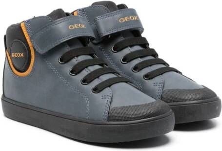 Geox Kids Gisli lace-up ankle boots Blue