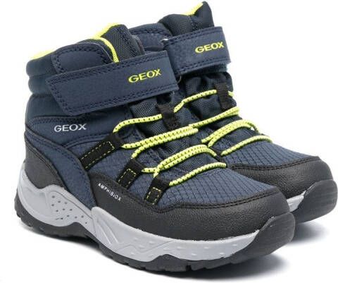 Geox Kids Sentiero ABX touch-strap boots Blue
